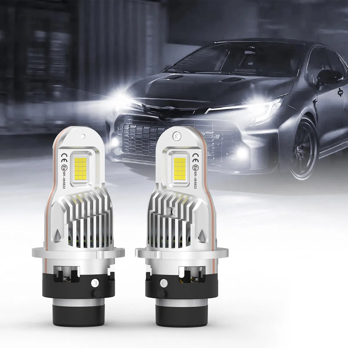 2 Stück D2S Xenon Brenner 12V 35W,Xenon-Scheinwerferlampe, 6500K Kühles Weiß, D2S mit Zertifizierung, Ersatz für HID-Xenonlampen, Stabile Leistung & Extrem Langlebig