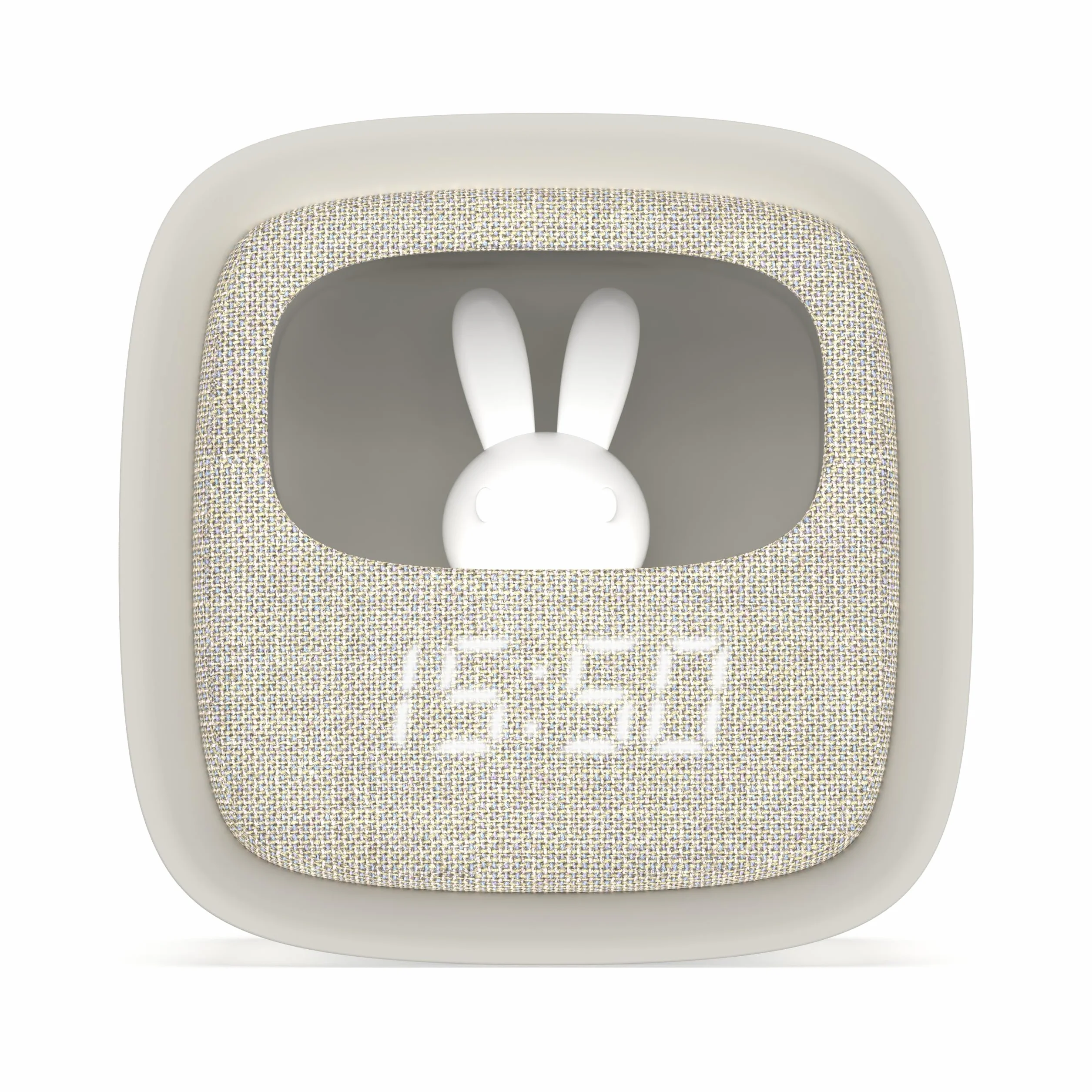 Mob – Mobility ON Board Billy Clock Wecker und Nachtlicht für Kinder, Rahmen aus Kunststoff, (grau)