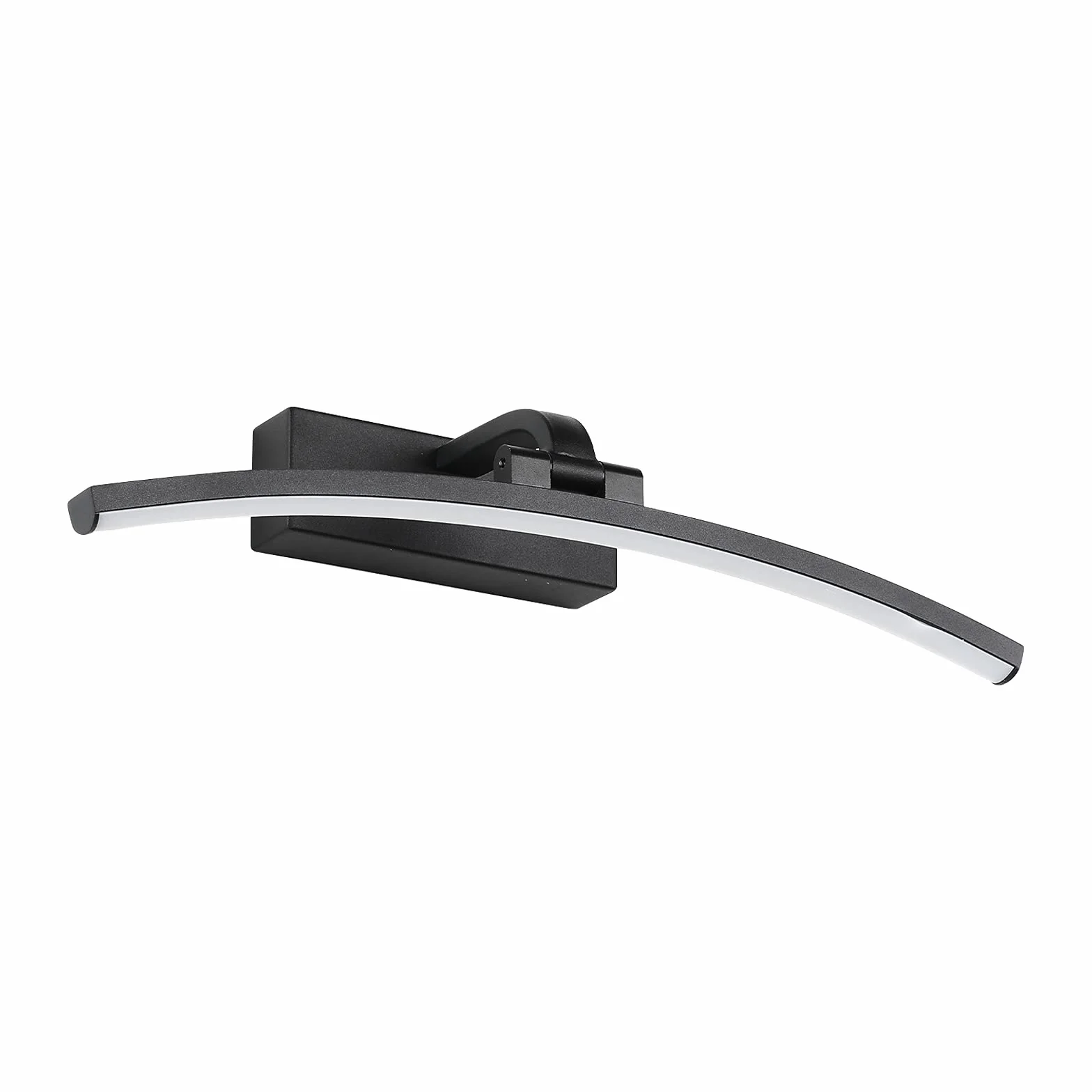 LED Spiegellamp 10W 720 Lumen Zwart Badkamerspiegellamp Neutraal Wit 4000K Badkamerlamp IP44 Waterdicht Geen flikkering 230V (Zwart,10W)