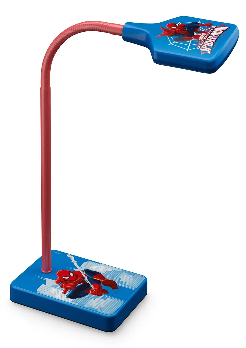 Philips Marvel Spiderman LED Schreibtischleuchte, blau/rot, 717704016