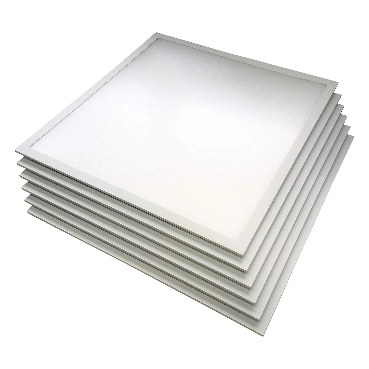 LED Panel 62x62cm 3600lm 4000K 36W Rasterleuchte Einlegeleuchte Büroleuchte inkl. Trafo 6 Stück