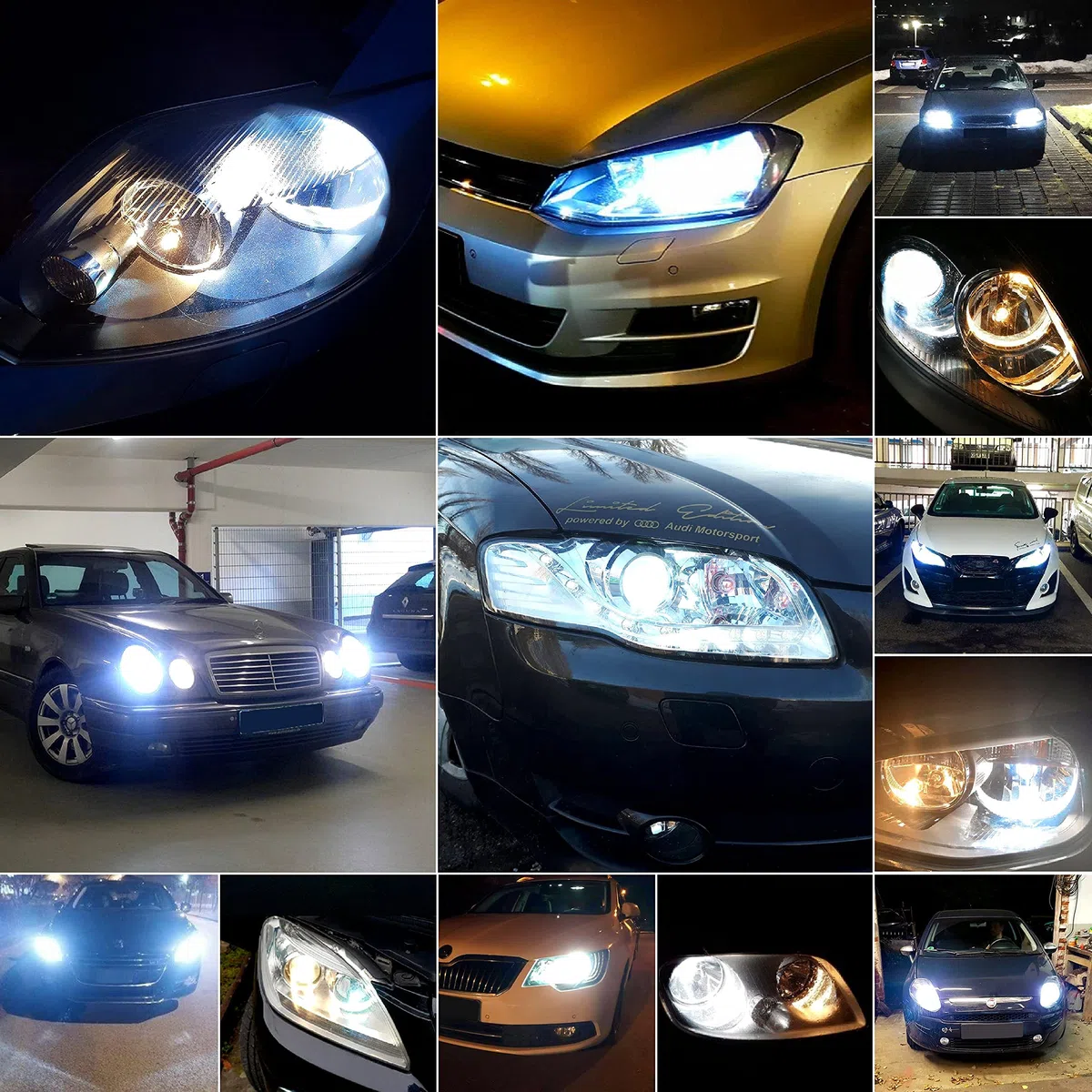 Diamond Vision 2x H3 12V 55W | Xenon Look | Halogen KFZ Autolampen | Kaltweiß | zweimal so langlebig | E-Prüfzeichen | PK22S (Packung mit 2)