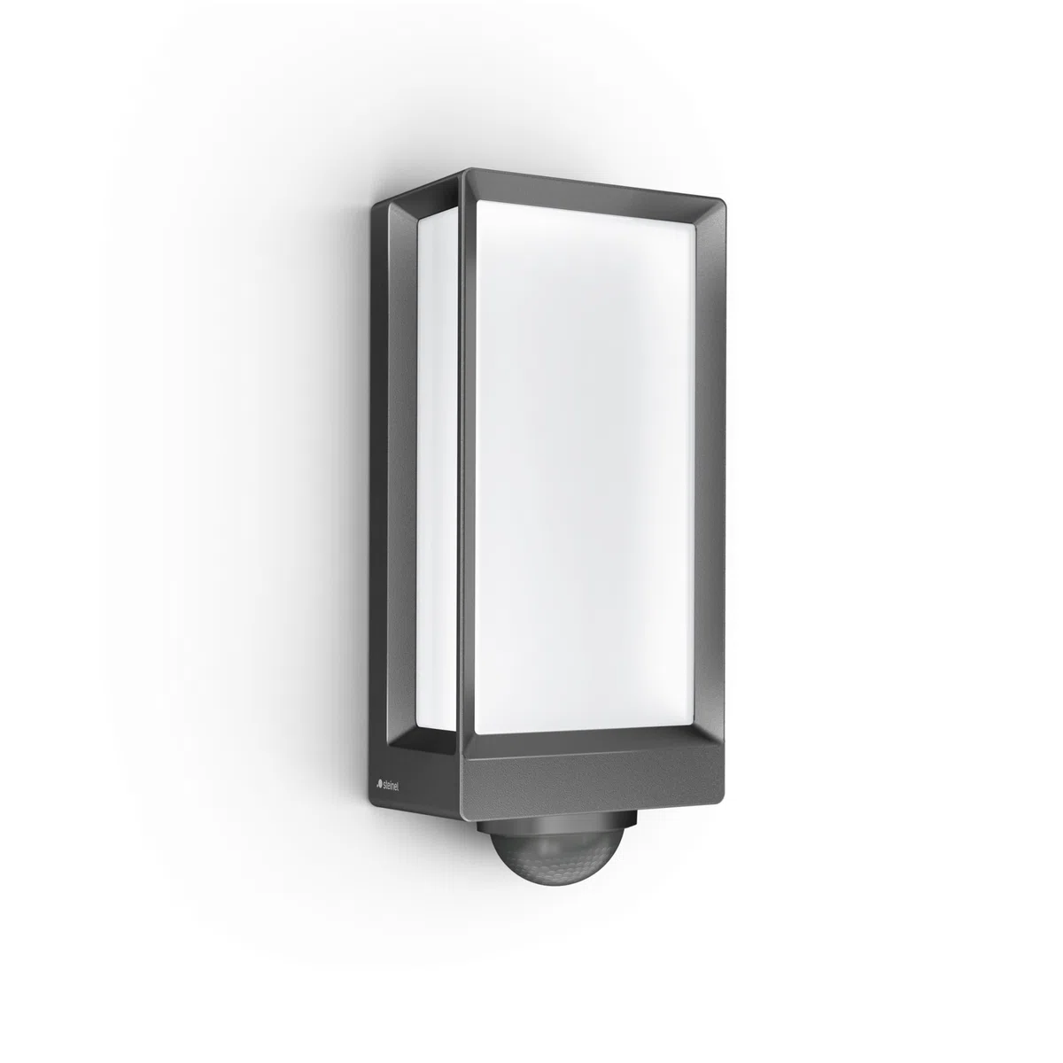 Steinel L 42 SC Connect Smart Wandleuchte, Bewegungsmelder, dimmbar, App, 13W, 3000K, Anthrazit