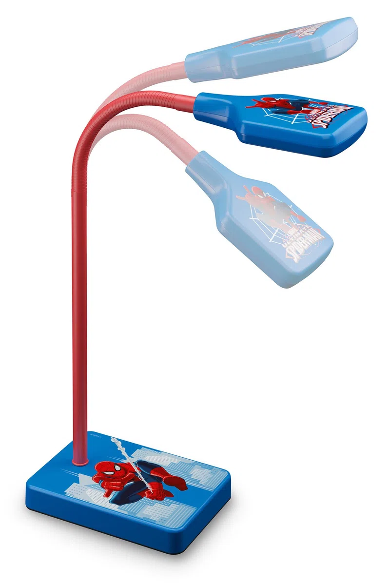 Philips Marvel Spiderman LED Schreibtischleuchte, blau/rot, 717704016