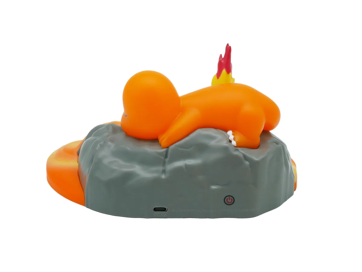 Teknofun – Offizielle Pokemon-Lizenz – POKEMON Lichtszene GLUMANDA Lichtfigur – USB-C – für Kinder zum Sammeln – 811402