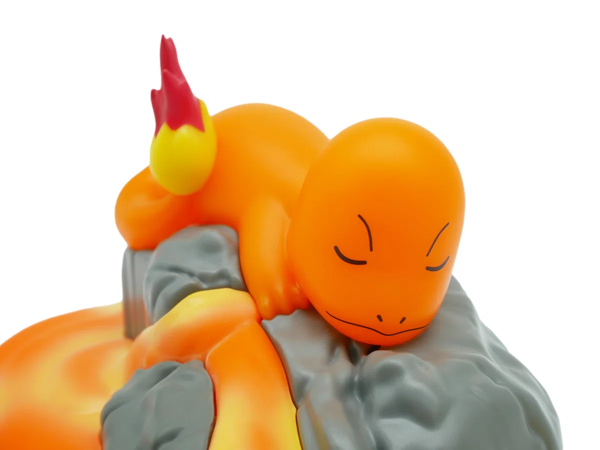 Teknofun – Offizielle Pokemon-Lizenz – POKEMON Lichtszene GLUMANDA Lichtfigur – USB-C – für Kinder zum Sammeln – 811402