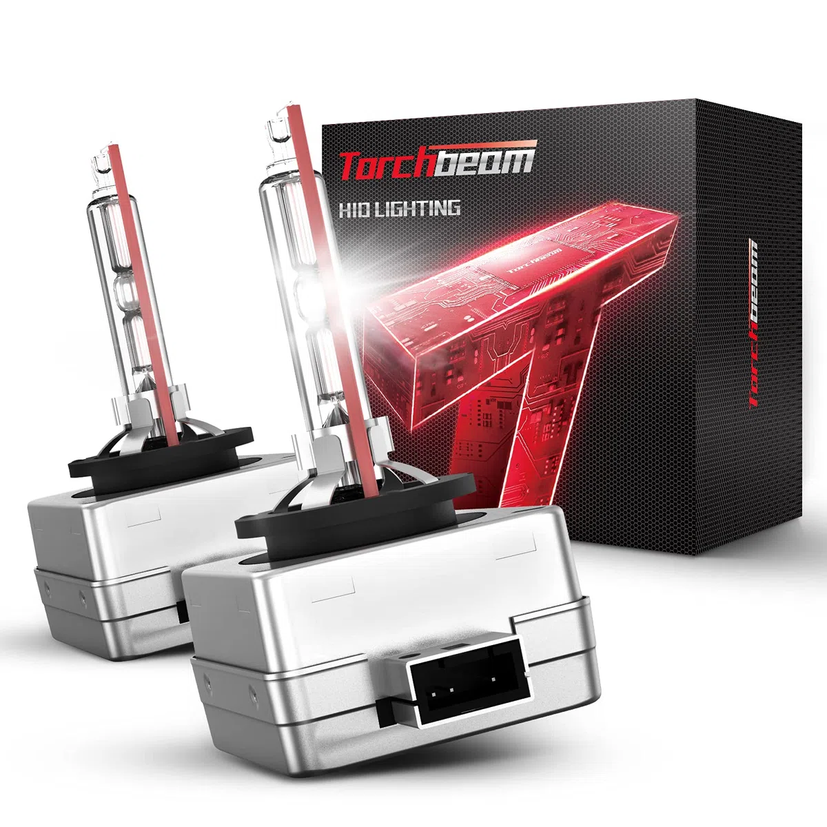 Torchbeam D1S Xenon Brenner, HID 35W 6000K Weiß, 150% Leuchtweite, IP67, 5 Jahre Lebensdauer, 2 Stück