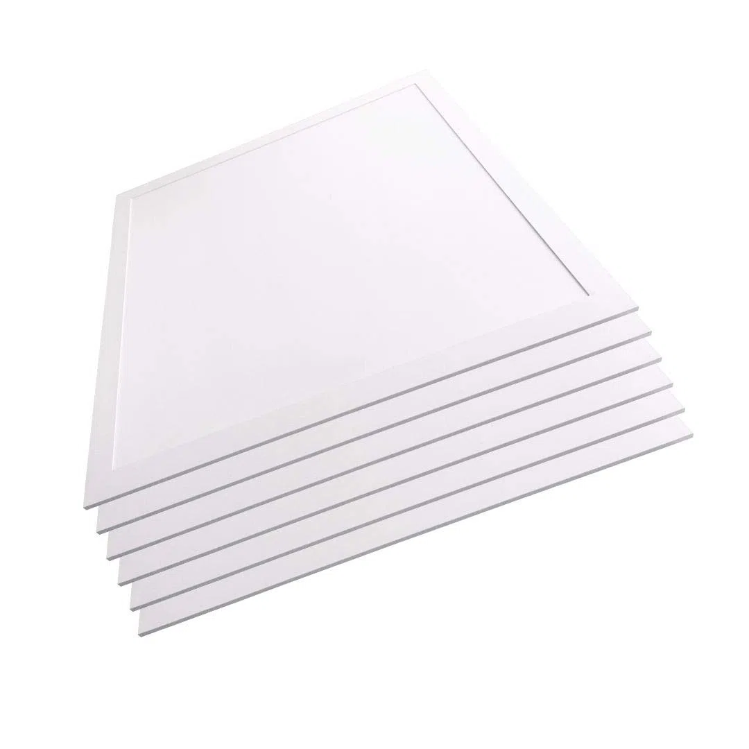 LED Panel Rasterleuchte 62x62 cm 36 W 3600 lm 4000K neutralweiß ENEC 6er Pack