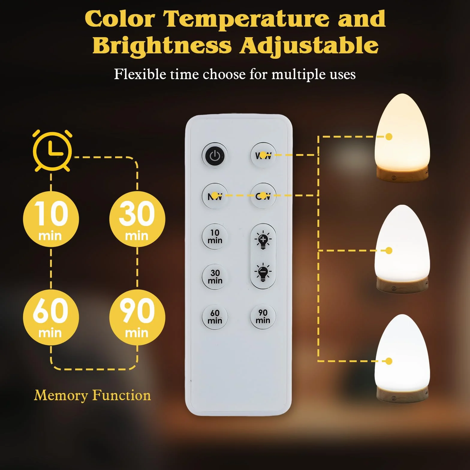 Tageslichtlampe, 10000 Lux Sonnen Lampe mit Touch-Steuerung Lichttherapielampe für Depressionen, SAD Lampe Vollspektrumlampe, Simulation von Tageslicht, Mit 3 Lichtfarben 4 Einstellbare Helligkeit