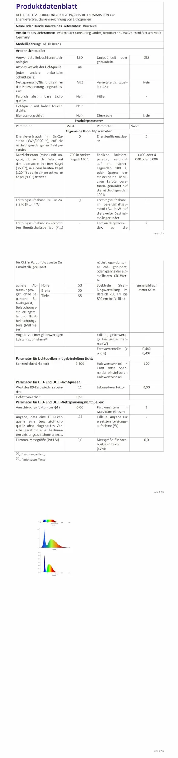 Dimmbares LED-Beleuchtungsset 10W 3CCT GU10 Track Head mit H-Schiene 3000K/4000K/6000K kommerzieller Deckenstrahler